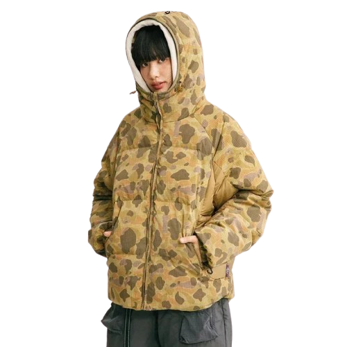 Doudoune Camouflage Y2K
