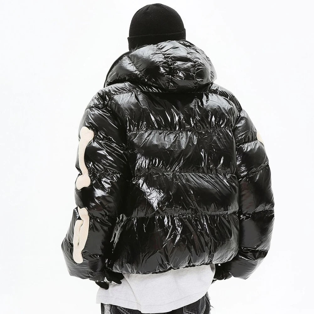 Doudoune Squelette Y2K