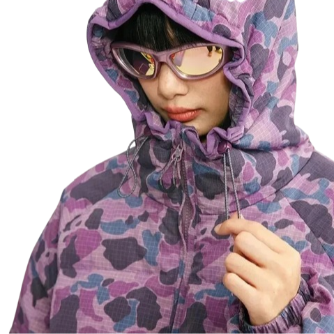 Doudoune Camouflage Y2K