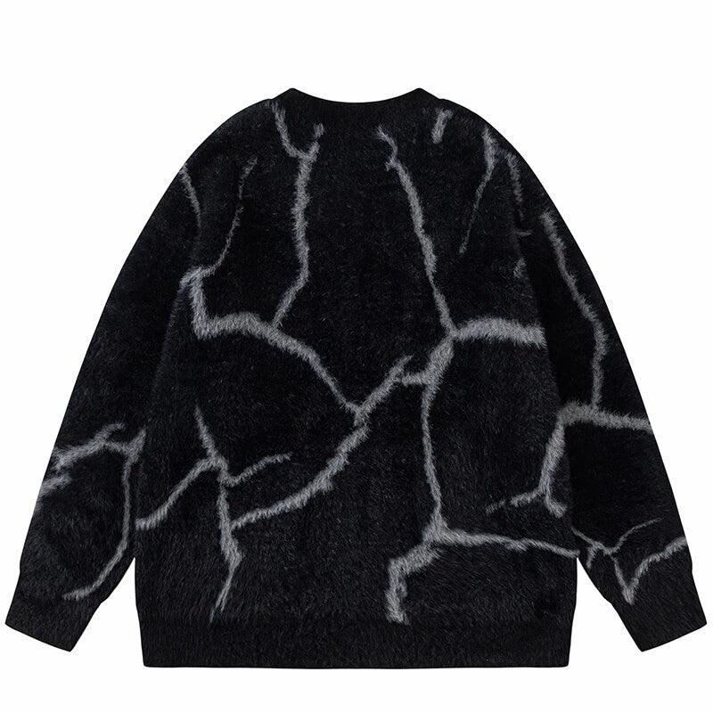 Pull y2k Techwear noir