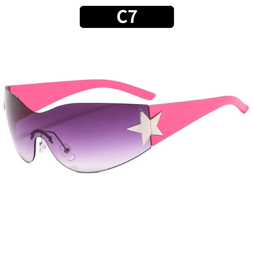 Sunglasses Y2k Pink