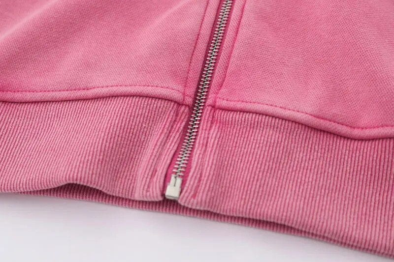 Y2K Hoodie Pink