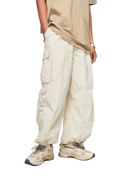 Pantalon Cargo Beige