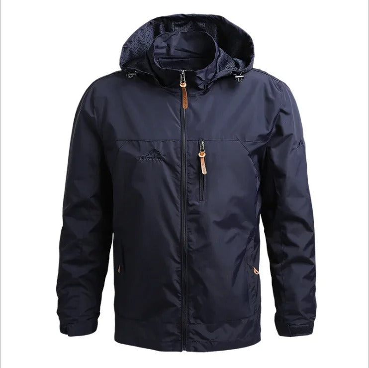 Veste Gorpcore Waterproof bleu