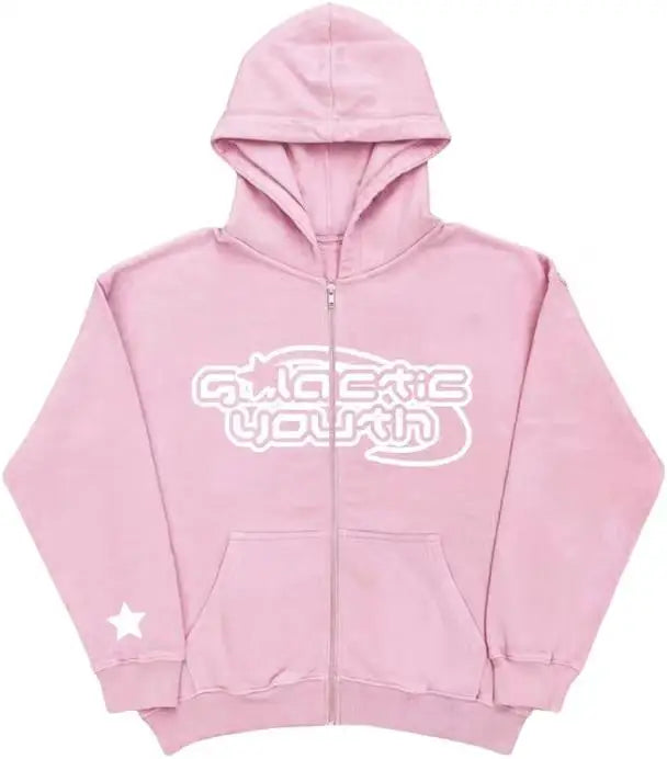 veste y2k harajaku rose