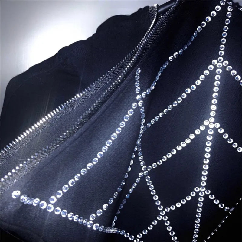 Veste y2k rhinestone